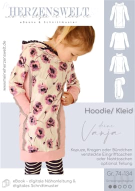 Hoodie Kinder - Deine Vanja von Meine Herzenswelt