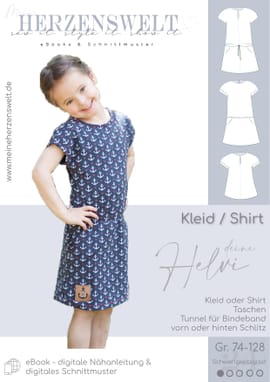 Kleid/Shirt Kinder - Deine Helvi von Meine Herzenswelt
