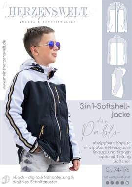 Softshelljacke Kinder - Dein Pablo Softshelljacke Kinder - Dein Pablo von Meine Herzenswelt