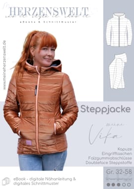 Steppjacke Damen - Meine Vika von Meine Herzenswelt