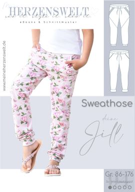 Sweathose Kinder - Deine Jill Sweathose Kinder - Deine Jill von Meine Herzenswelt