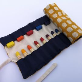 Waldorf Rollmäppchen für Wachsstifte Waldorf Rollmäppchen für Wachsstifte von Meine Schnitte.de