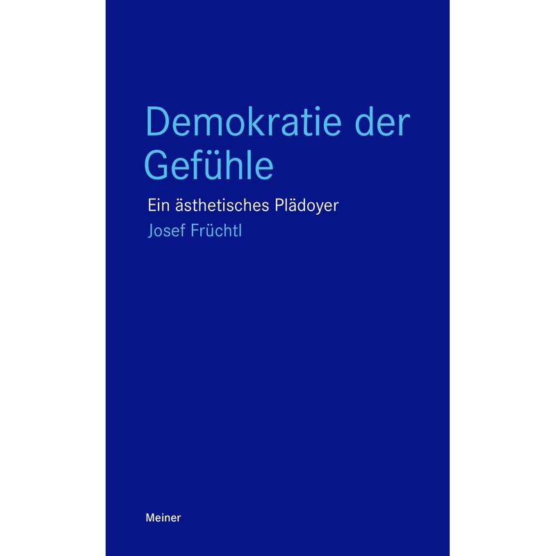 Demokratie Der Gefühle - Josef Früchtl, Kartoniert (TB) von Meiner, F