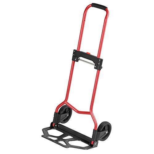 Meister Sackkarre - 70 kg Tragkraft - Klappbar inkl. Rädern - Stufenlos höhenverstellbarer Griff mit Soft-Überzug - Mit Vollgummi-Laufflächen - Aus Stahl / Handkarre / Transportkarre / 8985760 Meister Sackkarre - 70 kg Tragkraft - Klappbar inkl. Rädern - Stufenlos höhenverstellbarer Griff mit Soft-Überzug - Mit Vollgummi-Laufflächen - Aus Stahl / Handkarre / Transportkarre / 8985760 von Meister