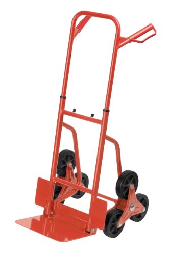 Meister Stufen-Sackkarre - 120 kg Tragkraft - 3x3 Treppensteiger - Klappbare Ladefläche - Höhenverstellbarer Griff mit extra Sicherheitsgriffen - aus Stahl / Handkarre / Transportkarre / 8985750 Meister Stufen-Sackkarre - 120 kg Tragkraft - 3x3 Treppensteiger - Klappbare Ladefläche - Höhenverstellbarer Griff mit extra Sicherheitsgriffen - aus Stahl / Handkarre / Transportkarre / 8985750 von Meister