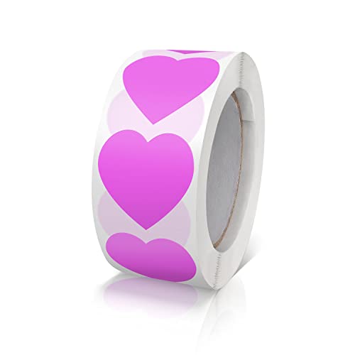 Aufkleber Herz Lila Selbstklebende Herzform Etiketten Rolle 25mm klein Farbkodierung Heart Sticker liebe für Hochzeiten Scrapbooking Geschenke dekoration 500 Stück Aufkleber Herz Lila Selbstklebende Herzform Etiketten Rolle 25mm klein Farbkodierung Heart Sticker liebe für Hochzeiten Scrapbooking Geschenke dekoration 500 Stück von Meitaat