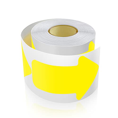 Meitaat 200 Stück Pfeil Aufkleber 7,6 x 15,2 cm Pfeile Bodenmarkierung Rolle Selbstklebend Boden Sticker Wetterfest Fluoreszierende Gelb Meitaat 200 Stück Pfeil Aufkleber 7,6 x 15,2 cm Pfeile Bodenmarkierung Rolle Selbstklebend Boden Sticker Wetterfest Fluoreszierende Gelb von Meitaat