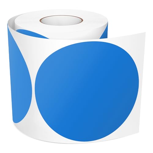 Meitaat 300 Stück Blau Runde Aufkleber Groß 100 mm Selbstklebend Klebepunkte Etiketten Farbkodierung Punkt Sticker Wasserfeste Etiketten für, Umzüge, Schulen, Lagerhäuser Meitaat 300 Stück Blau Runde Aufkleber Groß 100 mm Selbstklebend Klebepunkte Etiketten Farbkodierung Punkt Sticker Wasserfeste Etiketten für, Umzüge, Schulen, Lagerhäuser von Meitaat