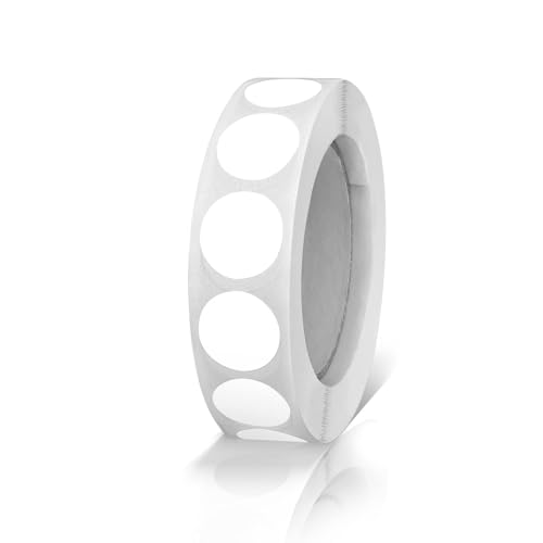 Runde Aufkleber 13mm Weiß Selbstklebend Rolle kleine Klebepunkte Etiketten Farbkodierung kreise Sticker Wetterfest 1000 Stück Runde Aufkleber 13mm Weiß Selbstklebend Rolle kleine Klebepunkte Etiketten Farbkodierung kreise Sticker Wetterfest 1000 Stück von Meitaat