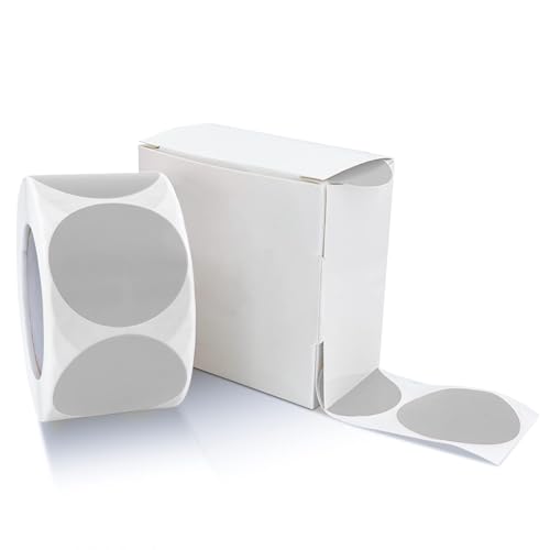 Runde Aufkleber 25mm Grau Selbstklebend Rolle kleine Klebepunkte Etiketten Farbkodierung kreise Sticker Ablösbare Wetterfest Mit Spenderbox 500 Stück Runde Aufkleber 25mm Grau Selbstklebend Rolle kleine Klebepunkte Etiketten Farbkodierung kreise Sticker Ablösbare Wetterfest Mit Spenderbox 500 Stück von Meitaat