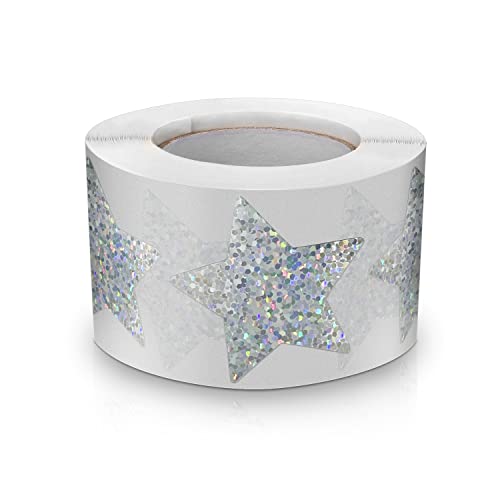 Silber Sterne Aufkleber Rolle 3.8cm Klein Selbstklebende Glänzende Etiketten Funkelnde Aufkleber Star Sticker für Scrapbooking Geschenkaufkleber 500 Stück Silber Sterne Aufkleber Rolle 3.8cm Klein Selbstklebende Glänzende Etiketten Funkelnde Aufkleber Star Sticker für Scrapbooking Geschenkaufkleber 500 Stück von Meitaat