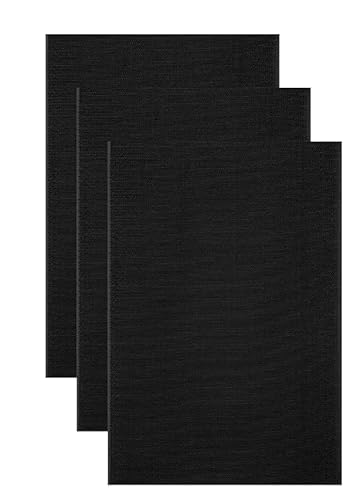 Klettverschluss zum Nähen, 6 Stück 20 x 30cm Klettband zum Nähen Klettband Breit Klett Klettverschluss für Stoff zum AufnäHen (Ohne Klebstoff) von Meiturzhen