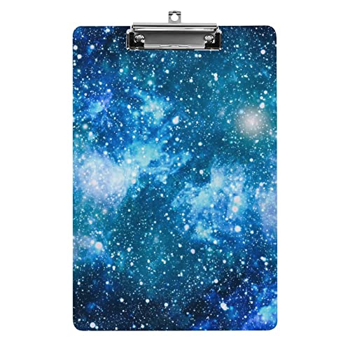 Galaxy-Klemmbrett im A4-Format, lustiges, ästhetisches Arbeits- und Lernbuchstabe, Standard-Klemmbrett, 31,8 x 21,6 cm, Hartfaserplatte für Schule, Klassenzimmer, Kinder, Schreiben, Zeichnen Galaxy-Klemmbrett im A4-Format, lustiges, ästhetisches Arbeits- und Lernbuchstabe, Standard-Klemmbrett, 31,8 x 21,6 cm, Hartfaserplatte für Schule, Klassenzimmer, Kinder, Schreiben, Zeichnen von Melbrakin