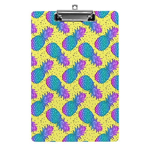 Klemmbrett im A4-Format, hawaiianische Meerjungfrau, Ananas, lustig, ästhetisch, zum Arbeiten, Lernen, Buchstaben, Standard-Klemmbrett, 31,8 x 21,6 cm, Hartfaserplatte für Schule, Klassenzimmer, Kin Klemmbrett im A4-Format, hawaiianische Meerjungfrau, Ananas, lustig, ästhetisch, zum Arbeiten, Lernen, Buchstaben, Standard-Klemmbrett, 31,8 x 21,6 cm, Hartfaserplatte für Schule, Klassenzimmer, Kin von Melbrakin