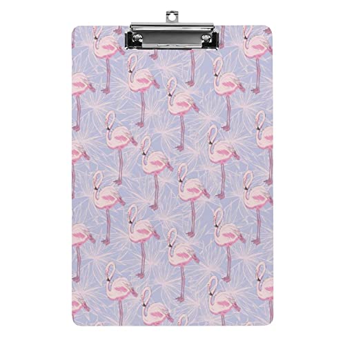 Klemmbrett im A4-Format mit hawaiianischer tropischer Flamingo-Blume, lustig, ästhetisch, zum Arbeiten, Lernen, Buchstaben, Standard-Klemmbrett, 31,8 x 21,6 cm, Hartfaserplatte für Schule, Klassenzi Klemmbrett im A4-Format mit hawaiianischer tropischer Flamingo-Blume, lustig, ästhetisch, zum Arbeiten, Lernen, Buchstaben, Standard-Klemmbrett, 31,8 x 21,6 cm, Hartfaserplatte für Schule, Klassenzi von Melbrakin