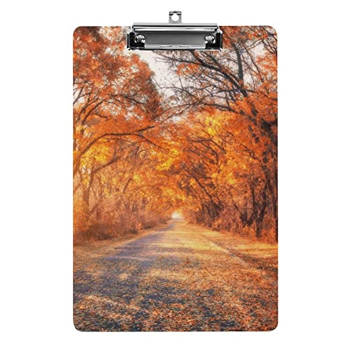 Sonnenuntergang an der Landstraße, A4-Klemmbrett, lustiges ästhetisches Arbeits- und Lernbuchstabe, Standard-Klemmbrett, 31,8 x 21,6 cm, Hartfaserplatte, für Schule, Klassenzimmer, Kinder, Schreiben Sonnenuntergang an der Landstraße, A4-Klemmbrett, lustiges ästhetisches Arbeits- und Lernbuchstabe, Standard-Klemmbrett, 31,8 x 21,6 cm, Hartfaserplatte, für Schule, Klassenzimmer, Kinder, Schreiben von Melbrakin