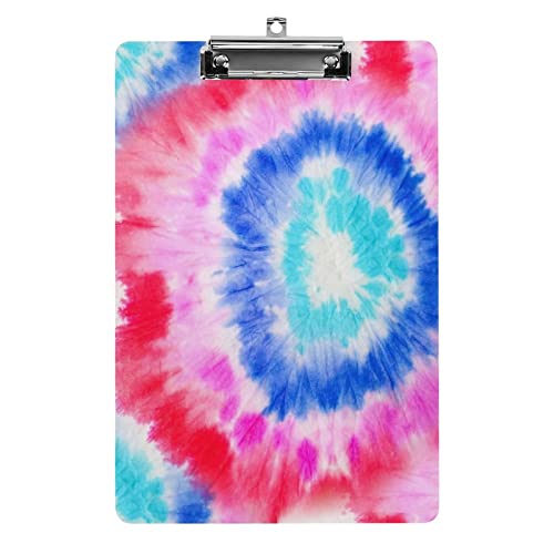 Tie Dye-Klemmbrett im A4-Format, lustig, ästhetisch, zum Arbeiten, Lernen, Buchstaben, Standard-Klemmbrett, 31,8 x 21,6 cm, Hartfaserplatte für Schule, Klassenzimmer, Kinder, Schreiben, Zeichnen Tie Dye-Klemmbrett im A4-Format, lustig, ästhetisch, zum Arbeiten, Lernen, Buchstaben, Standard-Klemmbrett, 31,8 x 21,6 cm, Hartfaserplatte für Schule, Klassenzimmer, Kinder, Schreiben, Zeichnen von Melbrakin