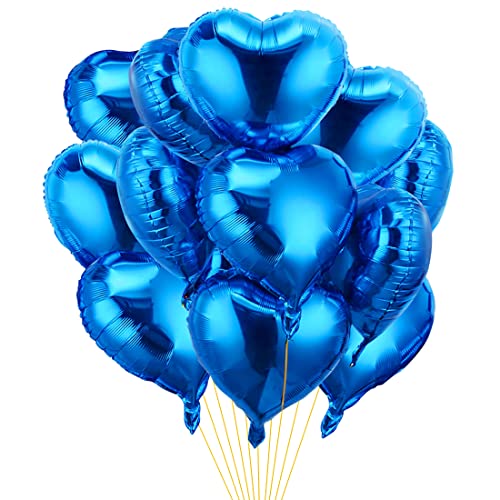 Herz Folienballon Blau 20 Stück,Herz Helium Luftballons,Heliumballon Herzen,Herzluftballons,Herzform Folienluftballon Herzballons Geeignet für Geburtstag Hochzeit Verlobung Brautdusche Valentinstag Herz Folienballon Blau 20 Stück,Herz Helium Luftballons,Heliumballon Herzen,Herzluftballons,Herzform Folienluftballon Herzballons Geeignet für Geburtstag Hochzeit Verlobung Brautdusche Valentinstag von Meleager