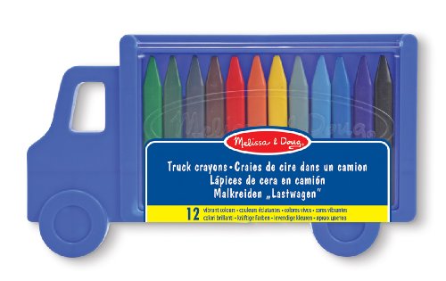 Melissa & Doug 14159 Malkreide Lastwagen (12 Stifte) von Melissa & Doug