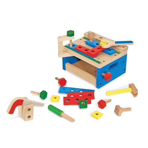 Melissa & Doug Hammer and Saw Tool Bench | Pretend Play | Play Set | 3+ | Gift for Boy or Girl Melissa & Doug Hammer and Saw Tool Bench | Pretend Play | Play Set | 3+ | Gift for Boy or Girl von Melissa & Doug