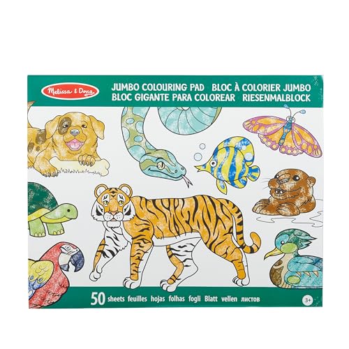 Melissa & Doug Jumbo Colouring Pad - Animals | Activity Pad | Coloring Pads | 3+ | Gift for Boy or Girl Melissa & Doug Jumbo Colouring Pad - Animals | Activity Pad | Coloring Pads | 3+ | Gift for Boy or Girl von Melissa & Doug