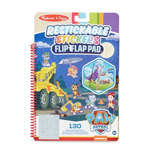 Melissa & Doug | PAW Patrol |Block mit Klappen und wiederaufklebbaren Stickern – Ultimative Rettung |130 wiederverwendbare Sticker Melissa & Doug | PAW Patrol |Block mit Klappen und wiederaufklebbaren Stickern – Ultimative Rettung |130 wiederverwendbare Sticker von Melissa & Doug