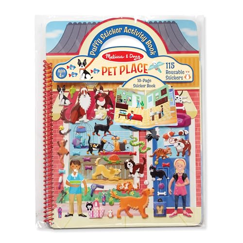 Melissa & Doug Puffy Sticker Activity Book - Pets Place Melissa & Doug Puffy Sticker Activity Book - Pets Place von Melissa & Doug