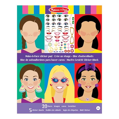 Melissa & Doug Stickerbrett zur Gestaltung eines Gesichts | Aktivitätsbrett | Stickerbrett | 3+ | Geschenk für Jungen oder Mädchen Melissa & Doug Stickerbrett zur Gestaltung eines Gesichts | Aktivitätsbrett | Stickerbrett | 3+ | Geschenk für Jungen oder Mädchen von Melissa & Doug