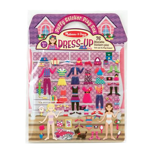 Puffy Sticker Play Set - Dress-Up: Activity Books - Coloring/Painting/Stickers von Melissa & Doug