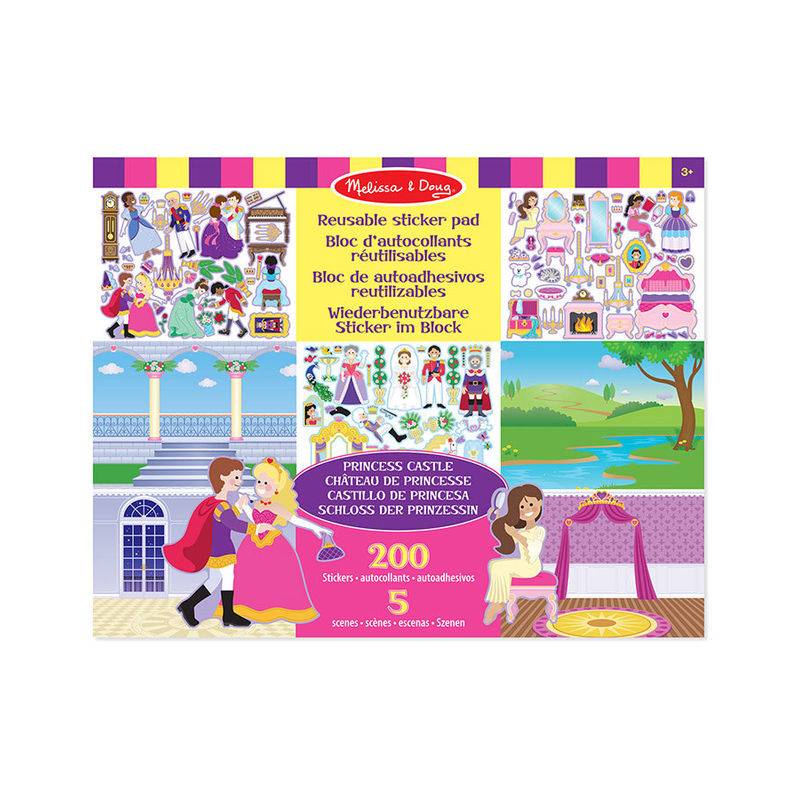 Sticker-Spiel Princess Fairies Mehrteilig von Melissa & Doug