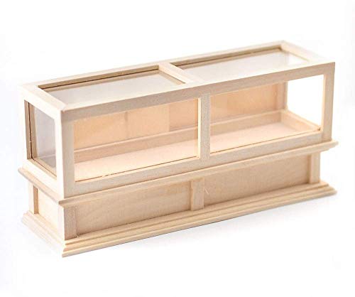Melody Jane Puppenhaus Unbehandeltes Holz Doppel Schaukasten Geschäft Theke Laden Passform Möbel Melody Jane Puppenhaus Unbehandeltes Holz Doppel Schaukasten Geschäft Theke Laden Passform Möbel von Melody Jane