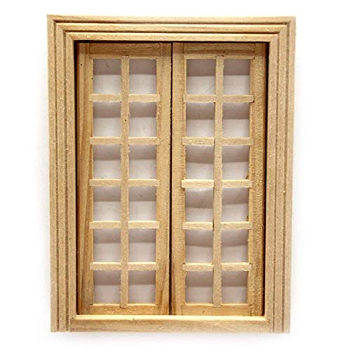 Melody Jane Puppenhaus Unbehandeltes Holz Interne Doppel Französisch Türen 1:24 Halb Maßstab DIY Bastler Melody Jane Puppenhaus Unbehandeltes Holz Interne Doppel Französisch Türen 1:24 Halb Maßstab DIY Bastler von Melody Jane