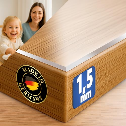 Tischschutz-Folie 1,5 mm transparent – maßgenau zugeschnitten, 45°-Schrägkante, PVC, wasserabweisend, kratz- & fleckenresistent – klare Tischauflage/Tischdecke für Esstisch, Küche, Büro Tischschutz-Folie 1,5 mm transparent – maßgenau zugeschnitten, 45°-Schrägkante, PVC, wasserabweisend, kratz- & fleckenresistent – klare Tischauflage/Tischdecke für Esstisch, Küche, Büro von Melody