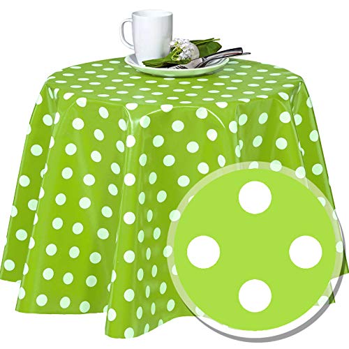 Melody wachstischdecke Punkte 220 x 140 cm eckig Punkte grün #1150-05 Melody wachstischdecke Punkte 220 x 140 cm eckig Punkte grün #1150-05 von Melody