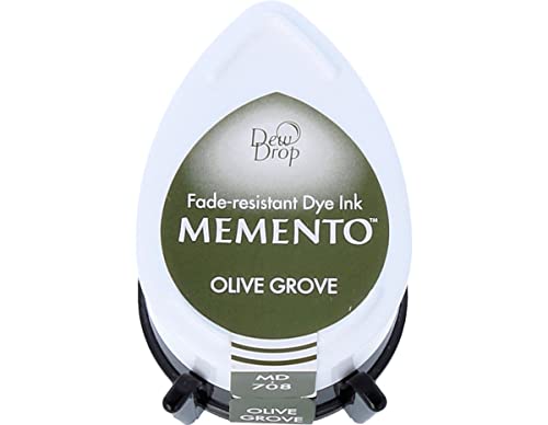 Memento Dew Drop Dye Ink Pad-Olive Grove von Tsukineko