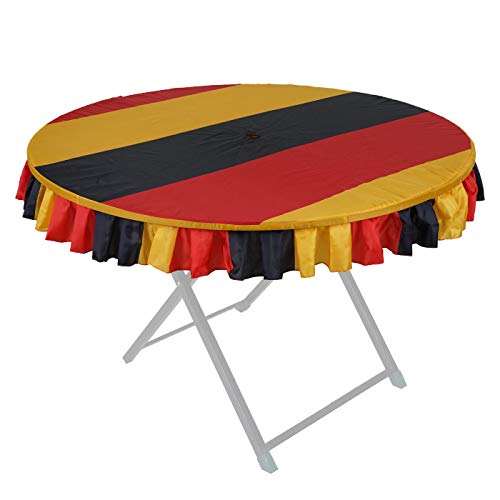 Mendler Tischdecke HWC-D18, Biergartentisch-Husse Tischhusse, Deutschland WM EM Ø115cm Mendler Tischdecke HWC-D18, Biergartentisch-Husse Tischhusse, Deutschland WM EM Ø115cm von Mendler