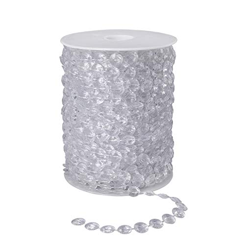 Kristallperlen Girland 30 Meter Kristall Diamant Girlande Acryl Perlen Rollen für Hochzeit DIY Geschenke Partys Vorhänge Dekor Kristallperlen Girland 30 Meter Kristall Diamant Girlande Acryl Perlen Rollen für Hochzeit DIY Geschenke Partys Vorhänge Dekor von MengH-SHOP