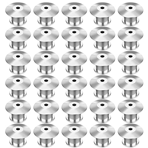 Verschlussstifte Metall Pin Keepers Rücken Lock Verschluss für Schmuck Brosche Pins Namensschild Basteln DIY 30 Stück, Nickel Verschlussstifte Metall Pin Keepers Rücken Lock Verschluss für Schmuck Brosche Pins Namensschild Basteln DIY 30 Stück, Nickel von MengH-SHOP