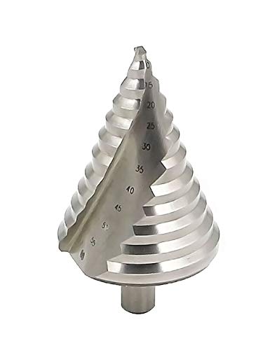 Mengshen Forstner 6-60mm Stufenbohrer Spiralflöte 12 Stufen Größe, Großer HSS Kobaltkegel Bohrwerkzeug Lochschneiden, Vergrößern, Blech, PVC-Blech Holzbearbeitung, Dreiecksgriff Mengshen Forstner 6-60mm Stufenbohrer Spiralflöte 12 Stufen Größe, Großer HSS Kobaltkegel Bohrwerkzeug Lochschneiden, Vergrößern, Blech, PVC-Blech Holzbearbeitung, Dreiecksgriff von Mengshen