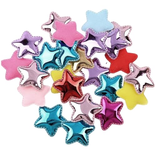 100 pcs Sterneisen auf Flecken, Glitzer 5 -Sterne -PU -gepolsterte Stoffsterne Applikationen Nähen auf Flecken für Haarzubehör Scrapbook Diy Basteldekoration Geburtstagstorte Toper 100 pcs Sterneisen auf Flecken, Glitzer 5 -Sterne -PU -gepolsterte Stoffsterne Applikationen Nähen auf Flecken für Haarzubehör Scrapbook Diy Basteldekoration Geburtstagstorte Toper von Meooyo