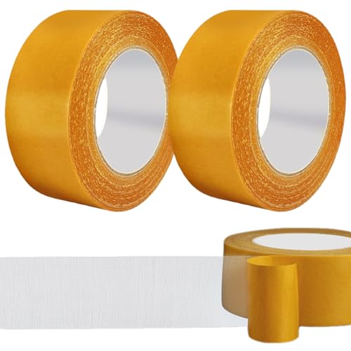 Meooyo 2pcs Klebeband 1.18x393.7in Hochleistungsstufe Hochfeindliche Stärke Mesh Doppelseitige Klebeband für die Hochzeitsausstellung von Meooyo