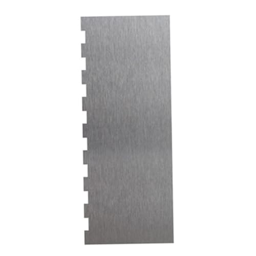 Meooyo Kuchenkratzer glatter Edelstahl -Schaber Polygonal gezacktes Kuchen Dekoration Supplies Kit für Backcreme für den Rand gezackten Kamm für Creme Meooyo Kuchenkratzer glatter Edelstahl -Schaber Polygonal gezacktes Kuchen Dekoration Supplies Kit für Backcreme für den Rand gezackten Kamm für Creme von Meooyo