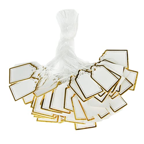 Schmuckpreisschilder mit String Mini -Geschenkanzeige Beschriftungen Schreibbarer Papierkarten 500pcs Schmuckpreisschilder mit String Mini -Geschenkanzeige Beschriftungen Schreibbarer Papierkarten 500pcs von Meooyo