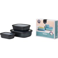 MEPAL Frischhaltedosen-Set Cirqula schwarz 0,5/1,0/2,0 l, 1 Set MEPAL Frischhaltedosen-Set Cirqula schwarz 0,5/1,0/2,0 l, 1 Set von Mepal