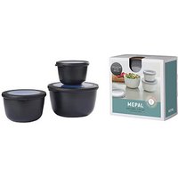 MEPAL Frischhaltedosen-Set Cirqula schwarz 0,5/1,0/2,0 l, 1 Set MEPAL Frischhaltedosen-Set Cirqula schwarz 0,5/1,0/2,0 l, 1 Set von Mepal