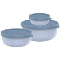 MEPAL Frischhaltedosen-Set Lumina 2.0 blau 0,25/0,75/1,5 l, 1 Set von Mepal