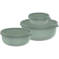 MEPAL Frischhaltedosen-Set Lumina 2.0 grün 0,25/0,75/1,5 l, 1 Set von Mepal