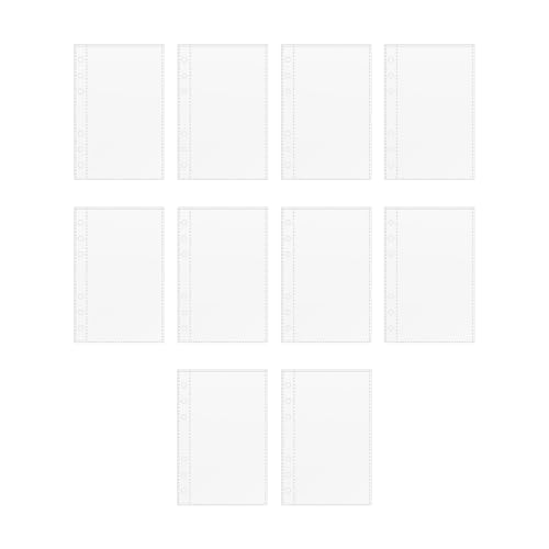 Klarsichthüllen A6, 10 Stück A6 Ringbuch Klare Nachfüllhüllen | PP Wasserdichte Wiederbefüllbare Schutzfolien Für Bargeld Bilder Postkarten Journal Planer Studienprojekt Skizieren Klarsichthüllen A6, 10 Stück A6 Ringbuch Klare Nachfüllhüllen | PP Wasserdichte Wiederbefüllbare Schutzfolien Für Bargeld Bilder Postkarten Journal Planer Studienprojekt Skizieren von Mequou
