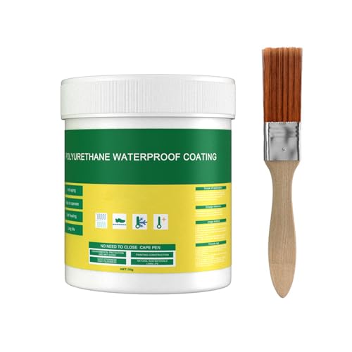 Spacklee Patch Wandfugenmasse, 30g Wandreparatur Patch Set Mit Pinsel, Weißer Wasserdicht Reparaturkitt | Effektive Reparaturcreme Für Oberflächen Holz, Fliesen, Dächer, Wand, Möbel von Mequou