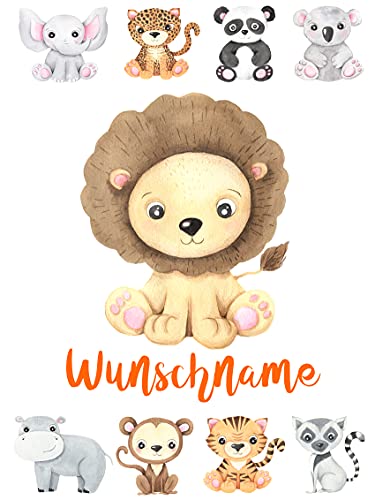 Bügelbilder Tiere für Textilien mit Kinder Name Wunschtext Bügelbild selbst bedrucken selbst gestalten Wunschname Kleidung Löwe Tiger Elefant Panda Affe Bügelfolie für Textilien Namen zum aufbügeln Bügelbilder Tiere für Textilien mit Kinder Name Wunschtext Bügelbild selbst bedrucken selbst gestalten Wunschname Kleidung Löwe Tiger Elefant Panda Affe Bügelfolie für Textilien Namen zum aufbügeln von Merchfy